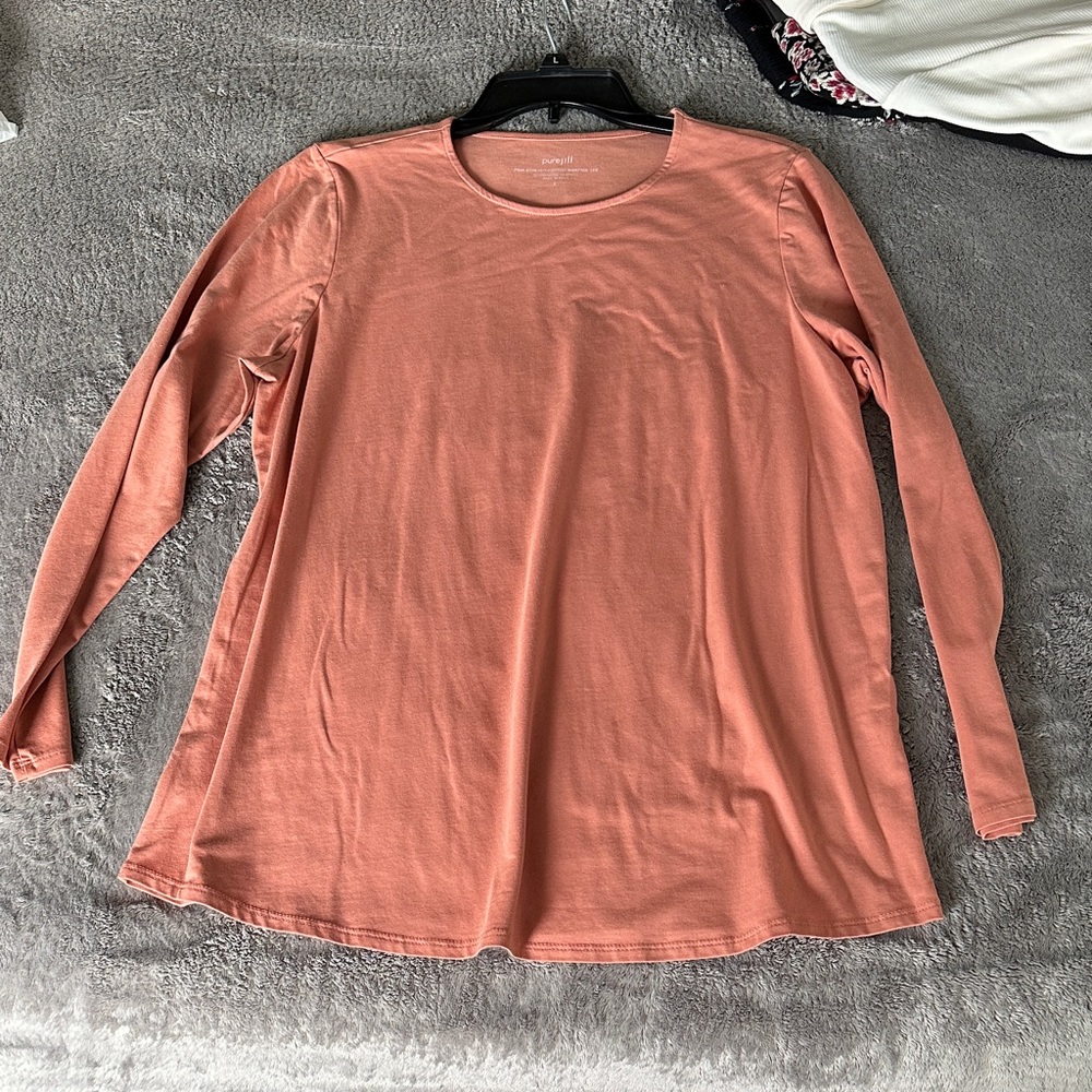 Salmon J Jill Long sleeve